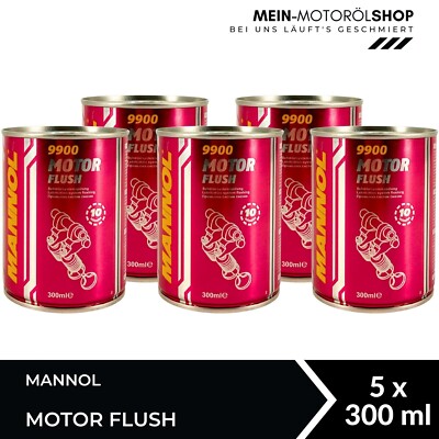 Mannol MN9900 Motor Flush Motorspülung Motorreiniger 5x300 ML
