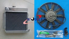 Alloy Radiator &FAN For BMW E10 2002/1802/1602/1600/1502 TII/TURBO 1966-1977 MT