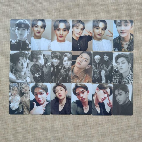 Tarjeta fotográfica de primer álbum Kpop SuperM Taeyong Baekhyun hecha a sí misma con autógrafo - Imagen 5 de 16
