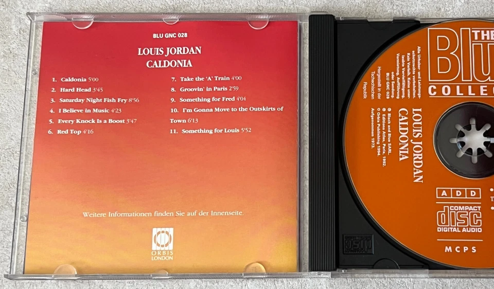 Louis Jordan - Caldonia- 1994 - The Blues Collection 28 - CD - NEUWERTIG - Bild 2 von 3