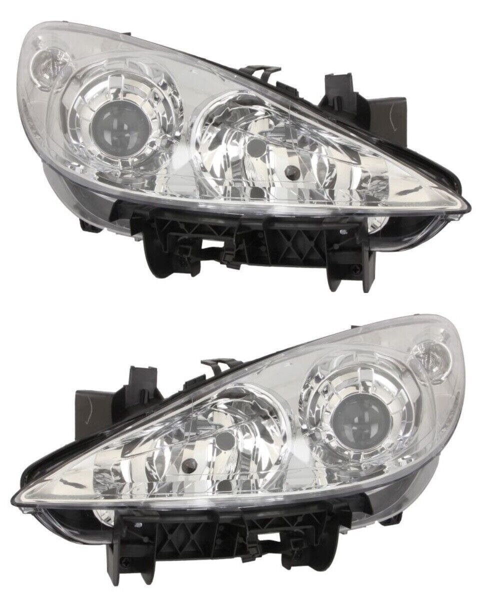 Phare avant gauche droit Peugeot 307 CC SW optique de projecteur halogène 2005-2009