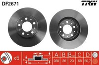 Bremsscheibe Volvo P. S70/S90/V70/850 94-