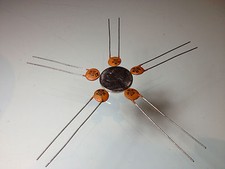 .0022uf 600v dc Ceramic Disc Capacitor (Sprague)(5 pack)