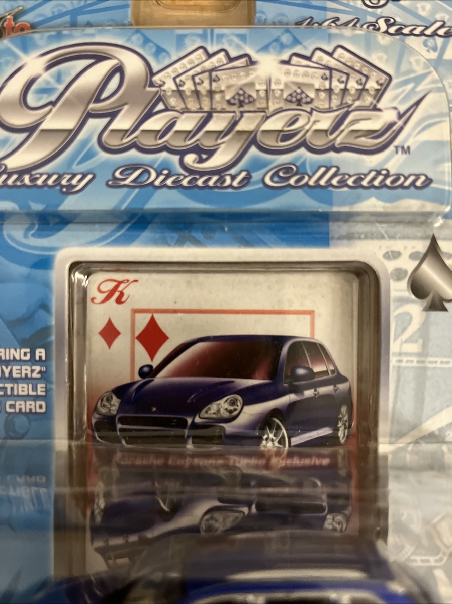 MAISTO PLAYERS PORSCHE CAYENNE TURBO EXCLUSIVE - WiITH CARD -BOXED