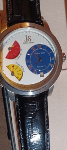 Joshua & Sons Limited Edition JS-01-01 Automatic Mechanical Wristwatch Unisex - Picture 8 of 14