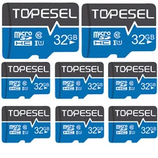 Wholesale 1-100Pack  Micro SD Card Memory 64GB Class 10 For Camera Drone Cards