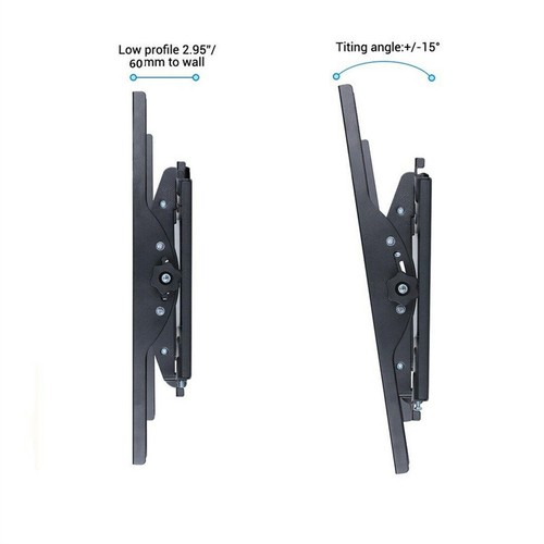 TV Wandhalterung Wandhalter 60 65 70 75 Zoll LED LCD Fernseher neigbar Universal - Bild 7 von 9