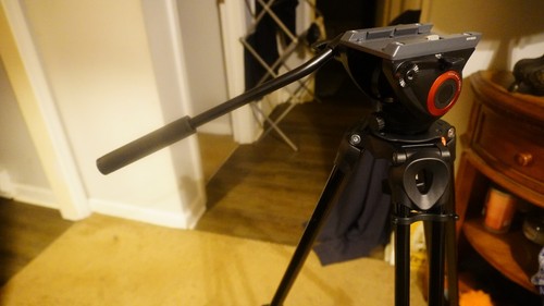 Manfrotto MVT502AM/MVH500A Head&Case Best Price Plus Accessories Make An Offer - Picture 10 of 20