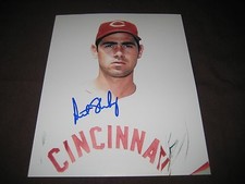 1969 WORLD CHAMPION METS ,REDS LEGEND ART SHAMSKY AUTOGRAPH 8X10 PHOTO W/COA 