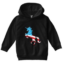 American Unicorn - Silhouette United States Mythical Toddler/Youth Hoodie