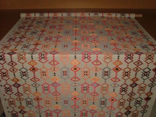 2 Metres iLiv Sante Fe Salsa Embroidered Fabric Curtain Upholstery Cushion - Picture 4 of 11