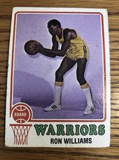 Ron Williams 1973-74 Topps Warriors #23 *8826*
