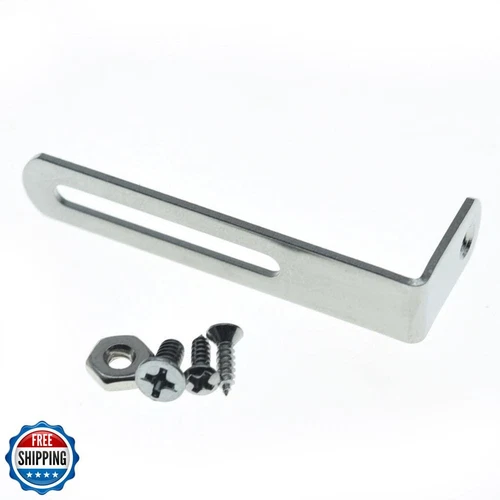 KAISH Premium Stainless Steel Guitar Pickguard Bracket with Pickguard Mountin