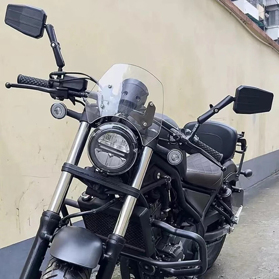 For Dirt Bike Dual Sport Adjustable Motorcycle Rear Adventure Mirrors