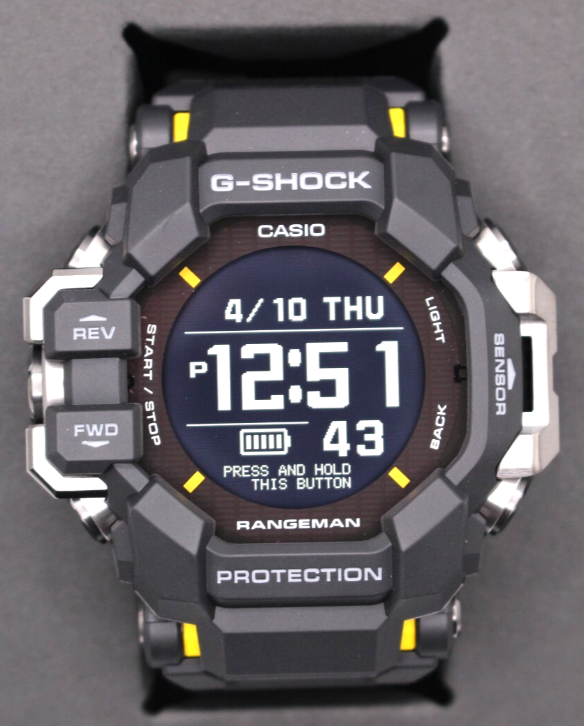 時計 G-SHOCK CASIO RANGEMAN GPR-H1000-1JR Casio Men's G-Shock Master of G Series Rangeman GPR-H1000-1JR