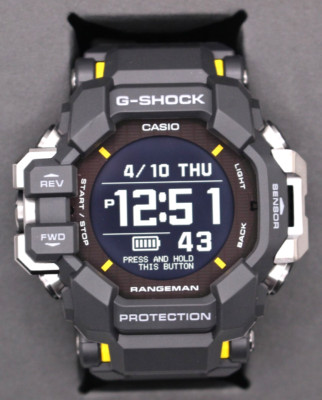 CASIO G-SHOCK MASTER OF G Rangeman GPR-H1000-1JR Schwarz Herrenuhr Neu in Box