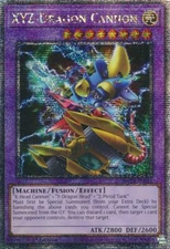 Yugioh! XYZ-Dragon Cannon - MP24-EN011 - Quarter Century Secret Rare - Alternate