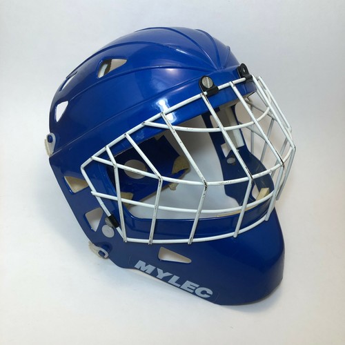 Mylec Hockey Goalie Mask Street Hockey Blue eBay