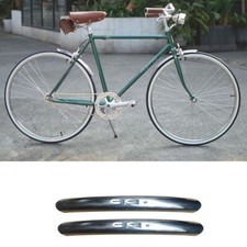 1Pair Silver DIY Road Bike Mudguard 700c 27'' Bicycle Cycling Front Rear Fender