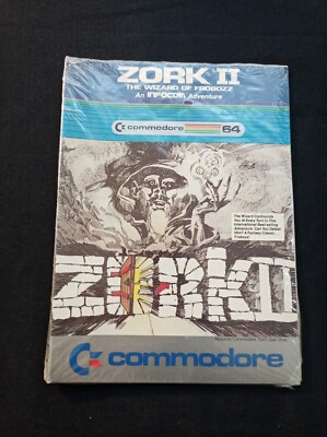 ZORK II Commodore 64 C64 Brand New And Sealed