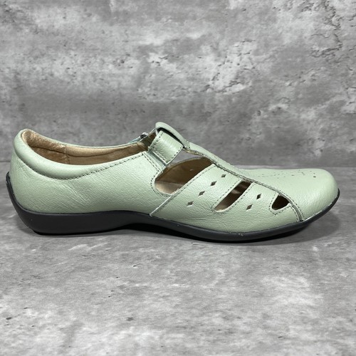 Dr. Scholls Advanced Comfort Mint Leather Fisherman Sandals Women's Size 9 M - Picture 7 of 14