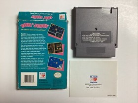 Tom & Jerry Ultimate Game of Cat & Mouse- Nintendo NES Complete TESTED CIB