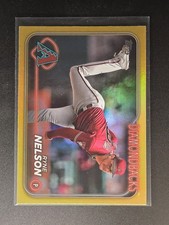 2024 Topps Series 1 Gold Foil Ryne Nelson Diamondbacks 