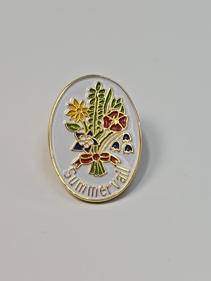 Summervail Souvenir Lapel Pin Art Workshop Vail Colorado