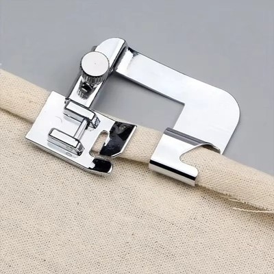 Rollsaum Nähfuß Set 3-teilig schmal breit für Brother Singer niedriger Schaft UK