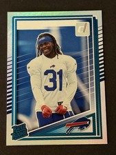 2025 Donruss No Name Silver Holo Maxwell Hairston Rated RC Buffalo Bills 362