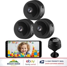 1080P HD WiFi Cameras for Baby and Pet Monitoring with Bluetooth Connectivity