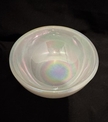 Vintage Fire King Aurora Borealis Bowl