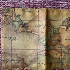 LkNU ALVIERO MARTINi Prima I'Classe GeoWorld Map #9414 Passport Cover Case VGUC — photo 3