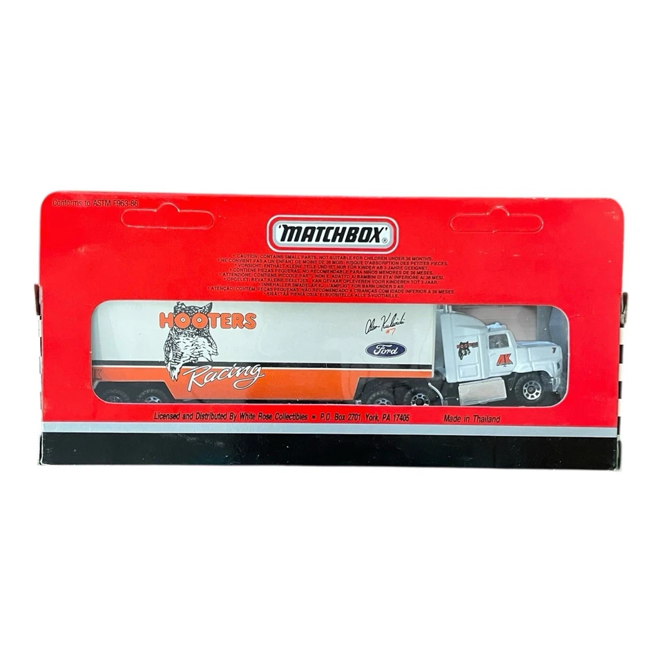 Alan Kulwicki #7 Matchbox Super Star Transporters Die Cast - Image 2 of 2