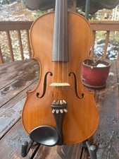 Old Violin For Restoration, Strad Label