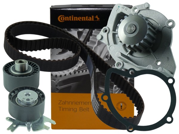 Conti Zahnriemen +Rollen Wasserpumpe Citroen Fiat Ford Volvo Peugeot 2.0 Hdi TDC-image