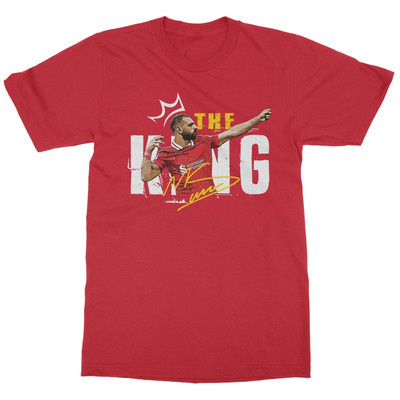 Mo Salah Inspired The Liverpool King Tee -Soccer Fans Unisex T-Shirt