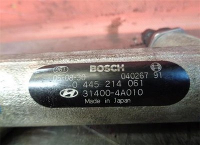EINSPRITZDÜSEN DÜSENSTOCK - Kia Sorento 2.5 CRDi D4CB 2005 0445214061D4CB