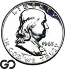 1963 Franklin Half Dollar PROOF, Premium Quality Superb Gem PR++