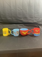 4 - DC Comics Wonder Woman Logo Ceramic Coffee Mug Collection - Different Styles