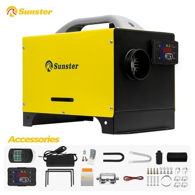 Sunster Diesel Heater Portable Diesel Air Heater 8KW DC 12V/24V