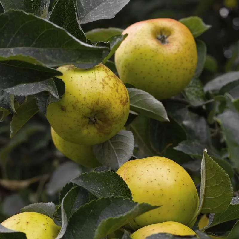 Pommier Reinette de Brive Malus communis Pomme de l'Estre arbre fruitier ancien