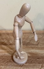 Articulated Mannequin, Art Drawing, wooden, Adjustable Posing Figure, 13" tall
