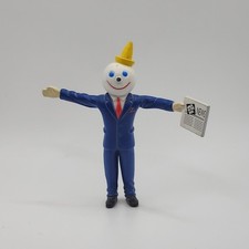 Jack in the Box Kids Meal 1997 Bendable Jack with Newspaper