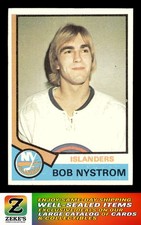 1974-75 Topps #123 Bob Nystrom NEW YORK ISLANDERS