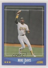 1988 Score Mike Davis #211 0b3