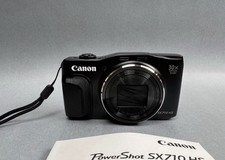 Canon PowerShot SX710 HS Black Compact Digital Camera English
