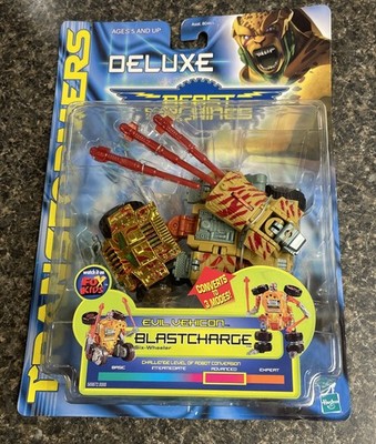 Transformers Beast Machines Deluxe Blastcharge Six-Wheeler Evil Vehicon-Unopened