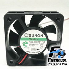 1PCS Brand New SUNON KDE2405PHV2 5015 DC24V 1.0W 2-wire inverter fan Fast Ship