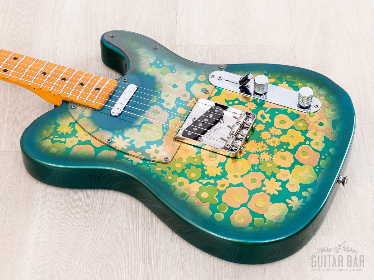 1987 Fender Telecaster Blue Flower '69 Vintage Reissue TL69-75